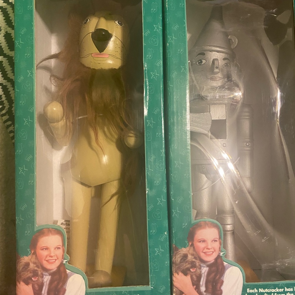 Set of 3 Wizard of Oz nutcrackers
